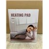 Image 1 : Oversized Electric Heating Pad - 6 Heating Levels - Overheat Protection