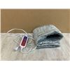 Image 5 : Oversized Electric Heating Pad - 6 Heating Levels - Overheat Protection