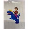Image 2 : Kids Dinosaur Riding Costume - Size Medium
