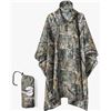 Image 1 : SaphiRose Waterproof Rain Poncho w/ Hood