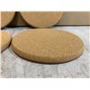 Image 2 : Lot of 4 Cork Plant Coasters