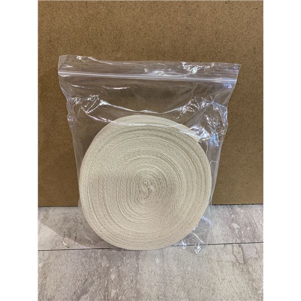 Uxcell 0.98 Inch Cotton Twill Tape Ribbon - 22 Yards