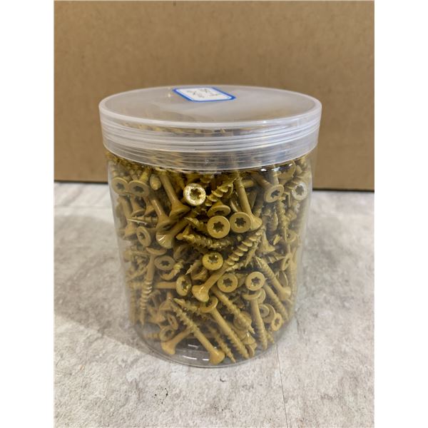 500 Deck Screws (#8x1-5/8) Epoxy Coated T25 Torx Drive