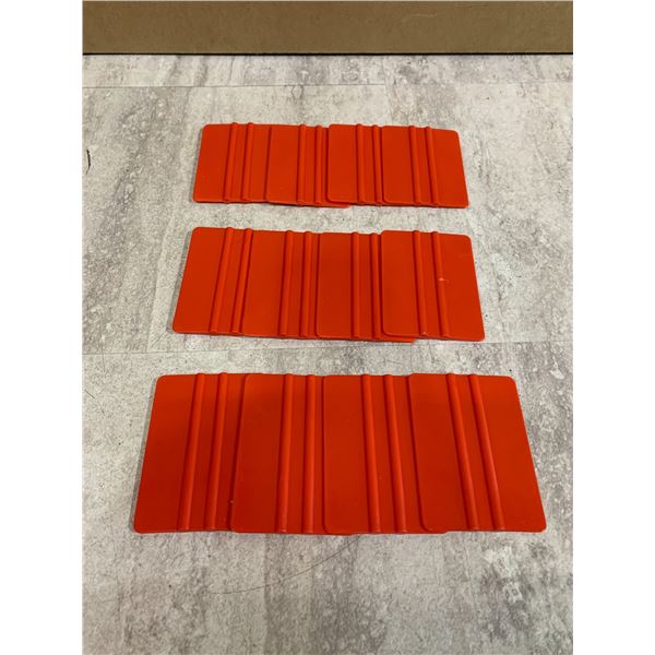 12 Pcs Vinyl Squeegees