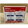 Image 3 : SHALL 2000 Count Finish Nails Set - 4 Sizes