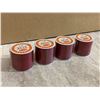 Image 1 : 4 Rolls Nylon String Cord - 45 Yards - 0.8mm Beading Satin String