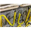 Image 2 : Genuine Draft Cold Filtered Sign - Some Tubes Broken