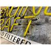 Image 3 : Genuine Draft Cold Filtered Sign - Some Tubes Broken