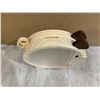 Image 5 : Kids Wooden Pig Shaped Piggy Bank