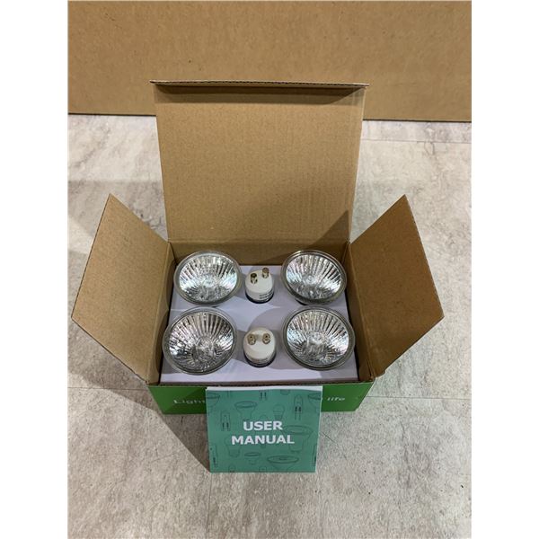 6 Pack of GU10 Light Bulbs