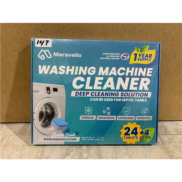 Maravello Washing Machine Cleaner - 24 Tablets