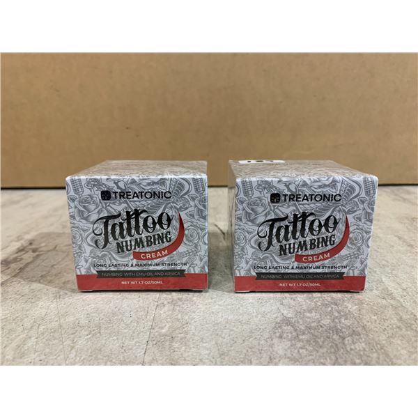 2 X Treatonic Tattoo Numbing Cream