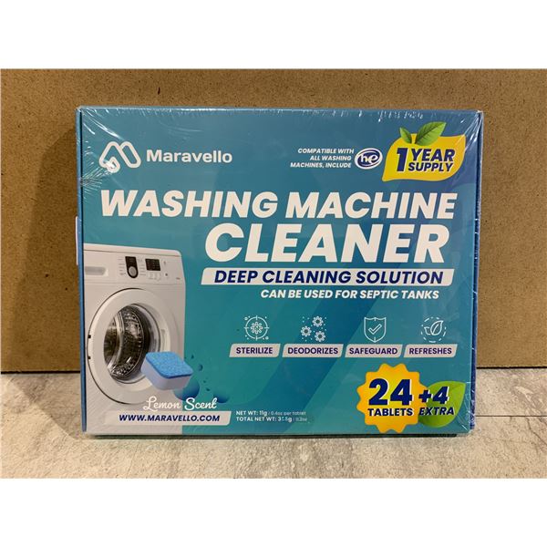 Maravello Washing Machine Cleaner - 24 Tablets