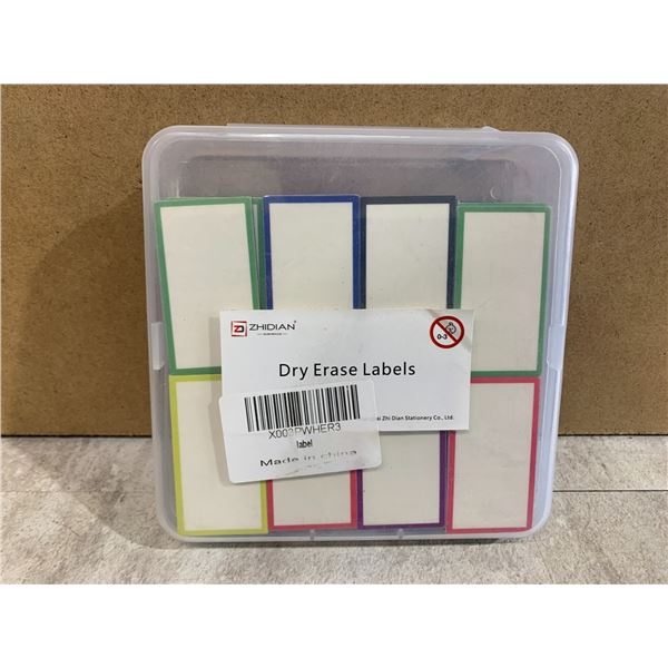 Large Lot of Magnetic Dry Erase Labels