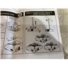 Image 3 : Suptek White Projector Ceiling Mount Bracket - Flat or Sloped Ceiling