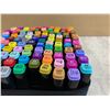 Image 2 : Abeir 100 Piece Dual Tip Alcohol Marker Set
