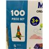 Image 3 : SoGame 100 Piece Magnetic Tiles Set