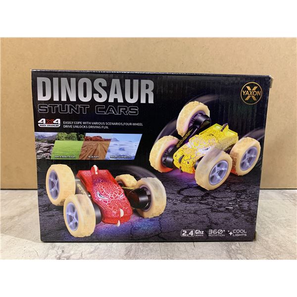 Dinosaur Stunt Car 4x4 Rock Crawler RC Flip/Stunt Car with Lighting Effects