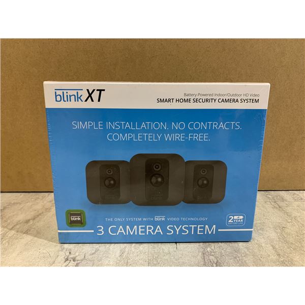 BlinkXT Battery Powered Indoor/Outdoor HD Video - Security Cam System - 3 Cameras