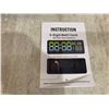 Image 5 : 16.5in Large Digital Wall Clock w/ Remote RGB