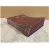Image 1 : 12 Pieces Sanding Belts - 8x19 in - 80 Grit Aluminum Oxide