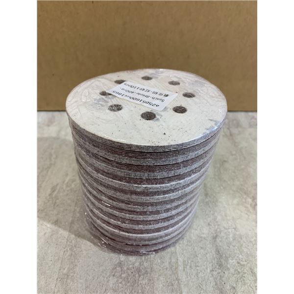 Kozelo 110Pcs Sanding Discs - 5in - 40 Grit - 8 Hole Hook & Loop