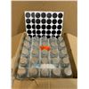 Image 1 : 24 Pack Glass Jars w/ Lids