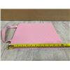 Image 7 : Pink Frameless Travel Hanging Mirror w/ Handles