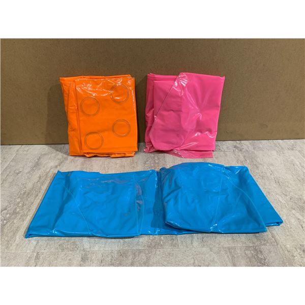 3 Pack of Different Colored Pool Floats