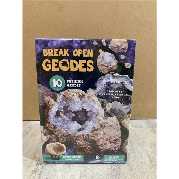 Break Open Geodes - 10 Premium Geodes