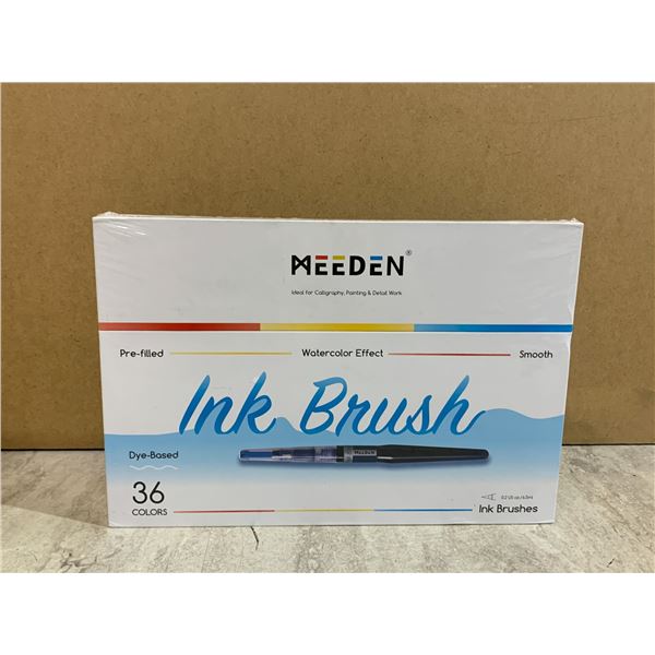 MEEDEN Dye-Based Ink Brush Set - 36 Colors