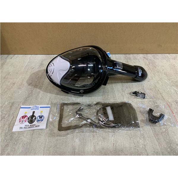 I Clique Ocean Line Full Face Snorkel Mask - Diving Set - Size YSA-14 s/m