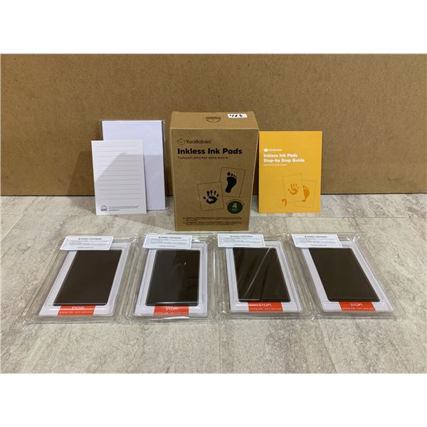 KeaBabies Inkless Ink Pads - Pack of 4