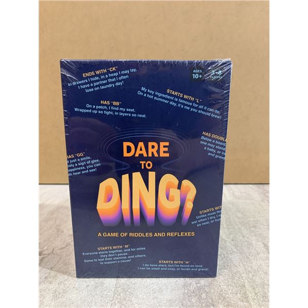 Dare to Ding A Game of Riddles & Reflexes