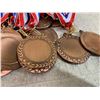 Image 2 : Lot of Blank Bronze Medals