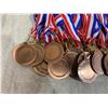 Image 3 : Lot of Blank Bronze Medals