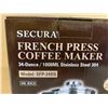 Image 3 : Sekura French Press Coffee Maker - 304 Stainless - 2 Extra Screens - 34oz