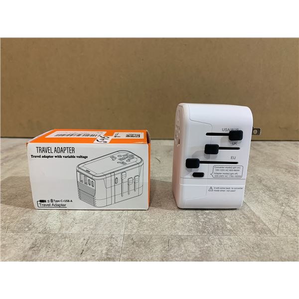 Travel Adapter With Variable Voltage