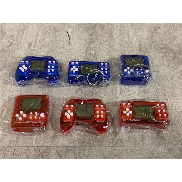 Mini Video Game Keychains Jam Packed w/ Games