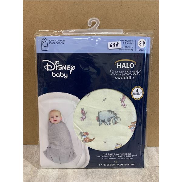 Disney Baby Halo Sleep Sack Swaddle - Size Small