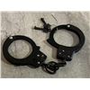 Image 7 : Set of Metal Handcuffs w/ Keys