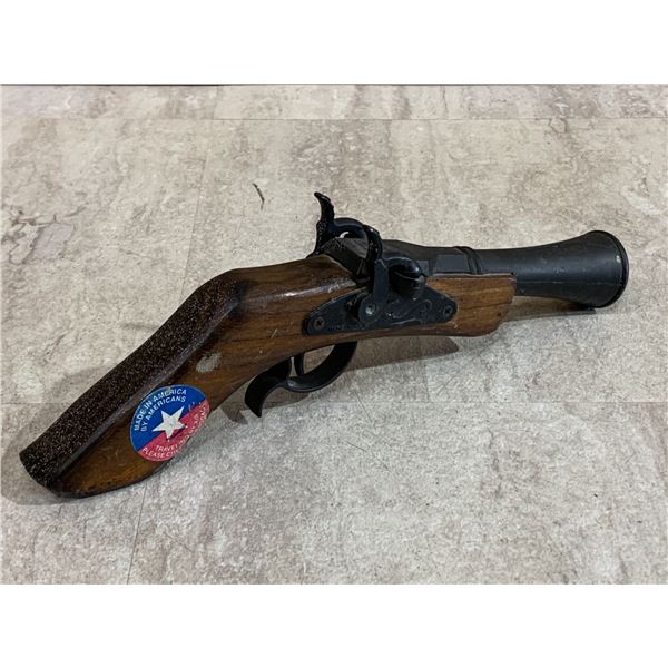 Vintage Dual Hammer Parris Savannah Flintlock Cap Gun