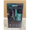 Image 1 : Portable Rechargeable Tire Inflator/Air Pump - Cordless Powerbank/Tire Pump with LED Screen - New!