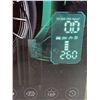 Image 2 : Portable Rechargeable Tire Inflator/Air Pump - Cordless Powerbank/Tire Pump with LED Screen - New!