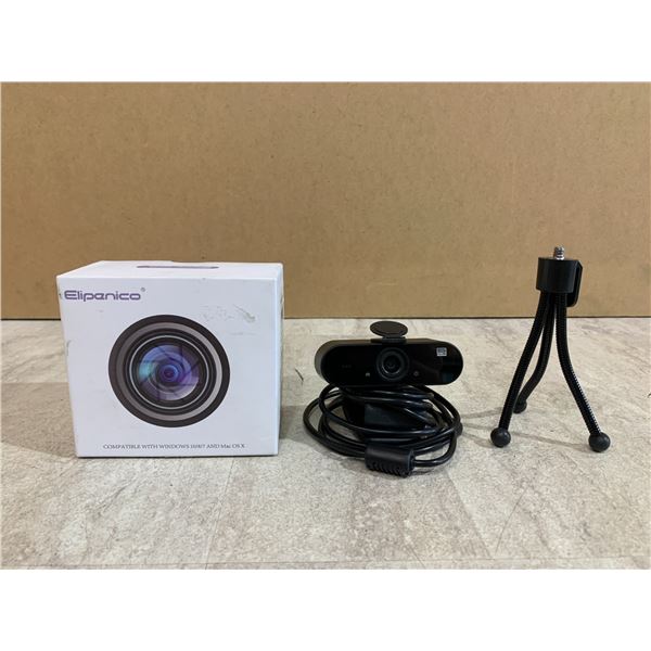 Computer Web Cam w/ Built in Mic - Comes w/ Mini Tripod