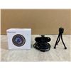 Image 1 : Computer Web Cam w/ Built in Mic - Comes w/ Mini Tripod