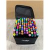 Image 1 : Abeir 100 Piece Dual Tip Alcohol Marker Set