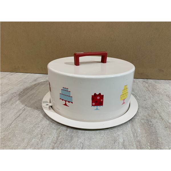 Cake Boss Serveware Metal Cake Carrier - Mini Cakes Collection