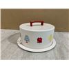 Image 1 : Cake Boss Serveware Metal Cake Carrier - Mini Cakes Collection