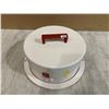 Image 3 : Cake Boss Serveware Metal Cake Carrier - Mini Cakes Collection